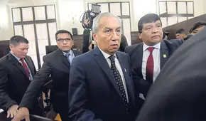 El Congreso salva a exfiscal de la Nación Pedro Chávarry de ser inhabilitado