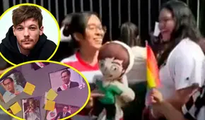 Fans peruanas de Louis Tomlinson le dedican “Mi bebito fiu fiu” en una trasmisión en vivo