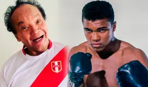 La foto de Melcochita junto al reconocido boxeador Muhammad Ali que se volvió viral en redes