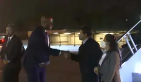 Pedro Castillo y Lilia Paredes arribaron a Estados Unidos para participar en la IX Cumbre de las Américas