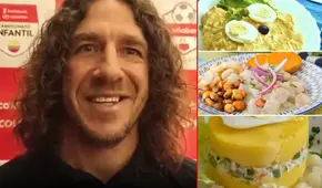 Carles Puyol impactado por la comida peruana: “El ceviche me pareció espectacular”