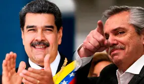 Maduro agradeció a Fernández por su discurso “valiente” en la Cumbre de las Américas