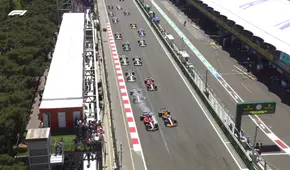 El espectacular sobrepaso de ‘Checo’ Pérez sobre Leclerc en la primera vuelta del GP de Azerbaiyán