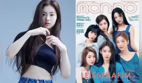 LE SSERAFIM: Kim Garam aparece en portada de revista y fans no lo aprueban