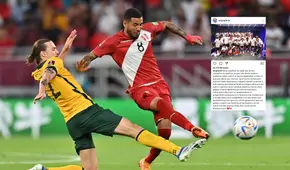 El extenso y emotivo mensaje de Sergio Peña tras la eliminación de Perú ante Australia