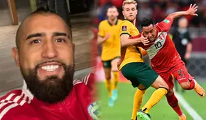 ¿Se burla? Vidal dejó ‘picante’ mensaje en redes sociales tras la eliminación de Perú del Mundial