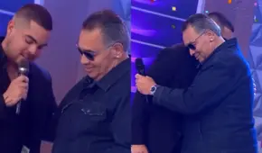 Tito Nieves se conmueve con homenaje de Álvaro Rod a su trayectoria: “Sobra talento en Perú”