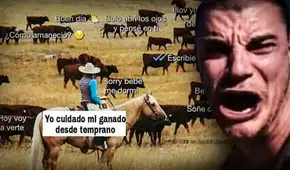 “Se te juntó el ganado”: ¿qué significa esta frase muy usada por los jóvenes en redes sociales? “Se te juntó el ganado”: ¿qué significa esta frase muy usada por los jóvenes en redes sociales?