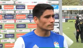 Irven Ávila sufrió percance en vivo por culpa del viento tras triunfo de Sporting Cristal