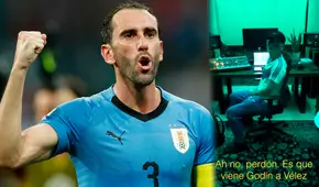 ¡A todo ritmo! Diego Godín fue presentado como refuerzo de Vélez Sarsfield por Bizarrap