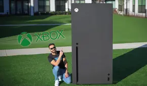 ¡Es gigante! Construyen una Xbox Series X tan grande que puede ocupar todo tu dormitorio