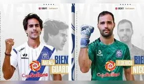 Alianza Atlético oficializó incorporación de Rafael Guarderas y Federico Nicosia