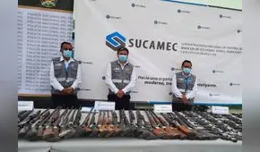 La Libertad: Sucamec exhorta a entregar las armas de fuego que no tengan licencia