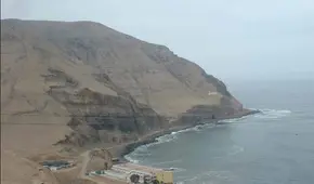 Chorrillos: PNP rescató a un hombre que intentó lanzarse del Morro Solar