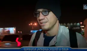 Gianluca Lapadula agradeció a todo el Perú porque lo ayudó a “superar el repechaje”