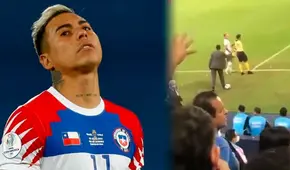 Hinchas ecuatorianos le recordaron a Eduardo Vargas la eliminación de Chile: “No van al Mundial”