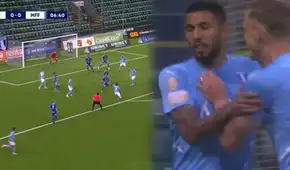 Sergio Peña se luce con golazo al ángulo para Malmö en la fecha 5 de la liga sueca