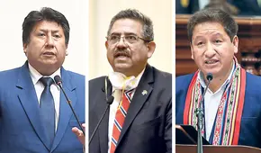 Con votos de Cerrón y Bellido, ratifican blindaje a Manuel Merino