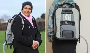 La mujer que cargó su ‘corazón’ en una mochila durante más de un año