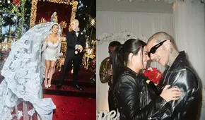 Travis Barker y Kourtney Kardashian hablaron sobre la hospitalización del baterista de Blink-182