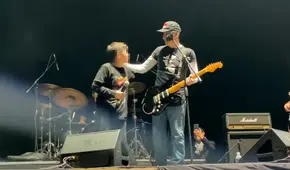 Niño fan de Leusemia sube al escenario y canta “Al colegio no voy más” con Daniel F
