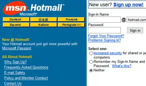 Hotmail cumple 26 años: un día como hoy se lanzó el popular servicio de correo electrónico