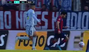 Relator criticó a Zambrano por el gol de San Lorenzo: “Pero qué fácil le ganan la espalda”