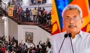 Presidente y primer ministro de Sri Lanka oficializaron renuncias tras violentas protestas