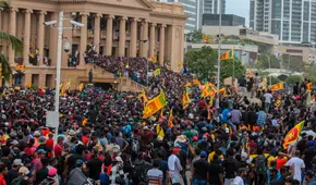 Así fue la intensa jornada de protestas que culminó con la renuncia del presidente de Sri Lanka