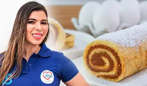 Zully Pinchi define al pionono como un abrazo: “Está enrollado con el manjar, envolviéndote”