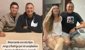 Rodrigo Cuba y Ale Venturo agasajan a ‘Don Gato’ en medio de la batalla legal con Melissa Paredes