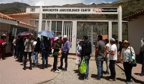 Áncash: monumento arqueológico Chavín de Huántar continúan suspendidas las visitas
