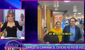 Magaly critica a Vizcarra por encuentro con fans: “No le molesta que le digan ‘bebito fiu fiu’”