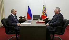 Vladímir Putin despide al polémico jefe de Roscosmos, Dmitri Rogozin