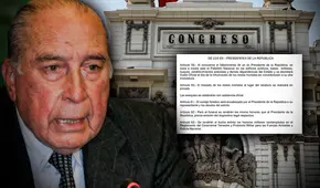 ¿Cuál es el protocolo a seguir tras el fallecimiento de un expresidente del Perú?