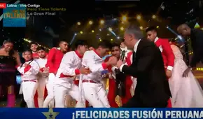 Fusión Peruana alza la copa tras ganar la final de “Perú tiene talento”