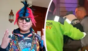 Faraón Love Shady es captado resguardado por agentes de seguridad previo a concierto