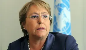 Michelle Bachelet inicia su visita al Perú para hablar sobre los derechos humanos en el país