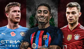 Con De Bruyne, Kimmich y Raphinha: conoce a los futbolistas peruanos que jugaron con cracks mundiales 