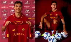 ¡Qué tal joya! Paulo Dybala es oficializado como fichaje de la Roma y elogió a José Mourinho