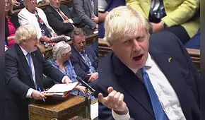 “Hasta la vista, baby”: así se despidió Boris Johnson del Parlamento británico
