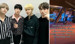 BTS, Benny Blanco y Snoop Dogg: así suena “Bad decisions” en grabaciones del video musical