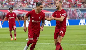 Con ‘póker’ de Darwin Núñez, Liverpool aplastó 5-0 a RB Leipzig en partido amistoso