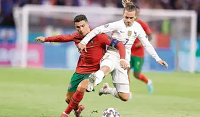 Cristiano Ronaldo y Antoine Griezmann harían un cambio de camisetas