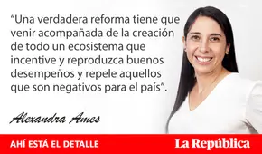 Reformas que no forman