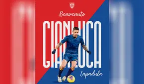 Gianluca Lapadula es nuevo jugador del Cagliari