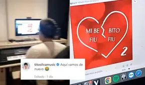 Tito Silva Music prepara nueva versión de “Mi bebito fiu fiu” tras problemas por derechos de autor