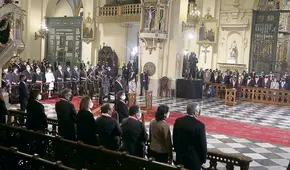 Arzobispo Castillo pidió a autoridades desprendimiento