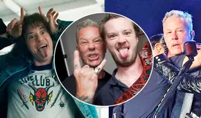 Eddie conoce y toca junto a Metallica: sueño de fans de “Stranger things” hecho realidad