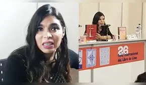 Zully Pinchi tras críticas por estar en la FIL: “Mis poemas han sido valorados por europeos”
